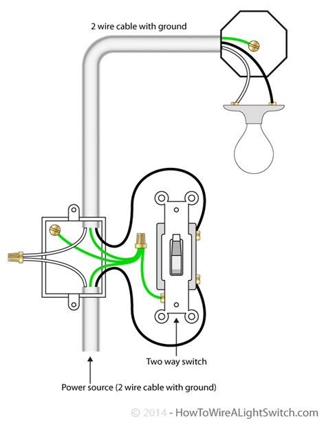 switch to light wiring